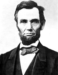 Abraham Lincoln, sixteenth President of the United States